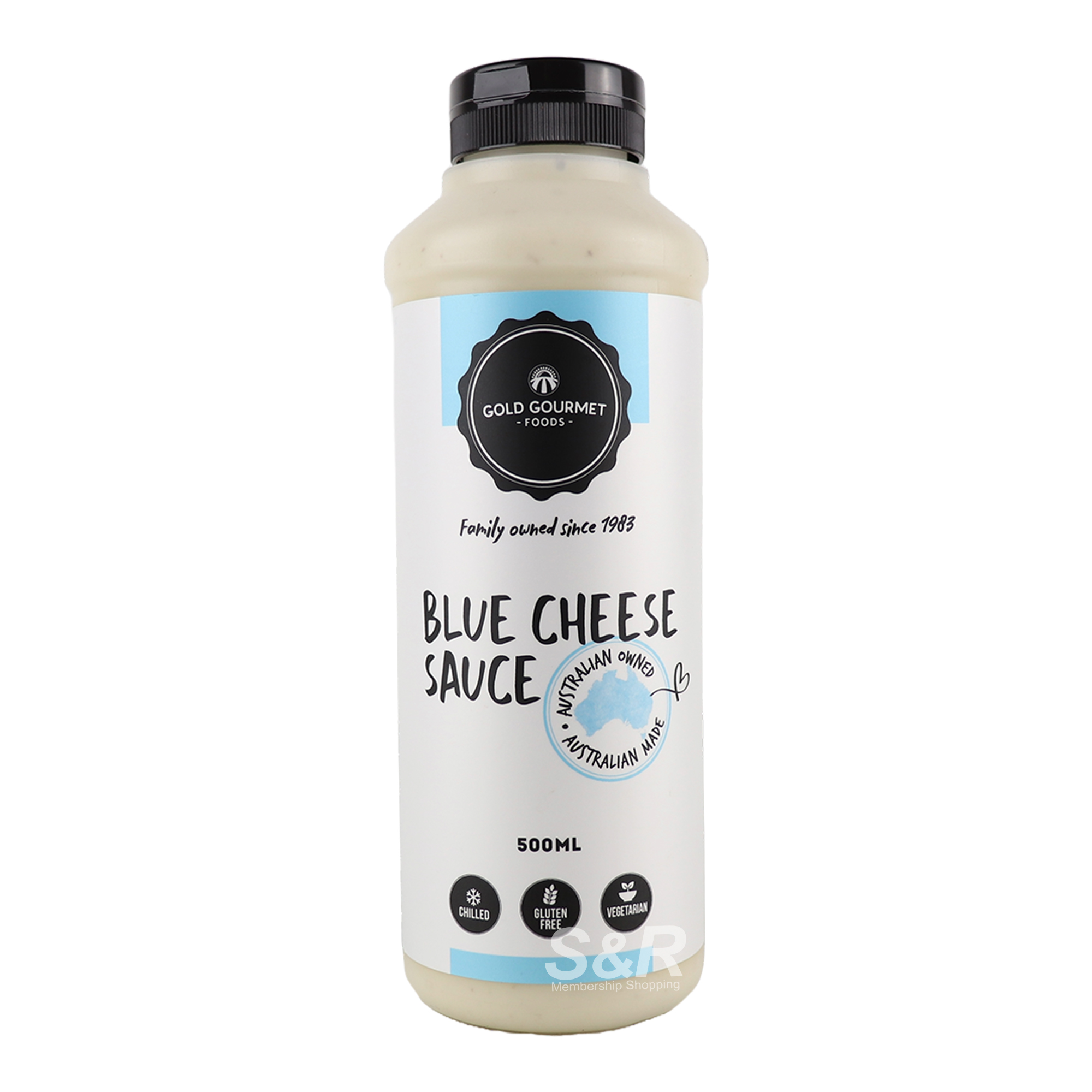 Gold Gourmet Foods Blue Cheese Sauce 500mL Gold Gourmet Foods Blue Cheese Sauce 500mL